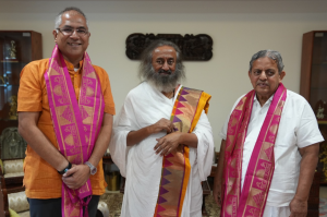 Padma Vibhushan, Gurudev Sri Sri Ravi Shankar ji and Padma Shri, Guruji Dr HR Nagendra